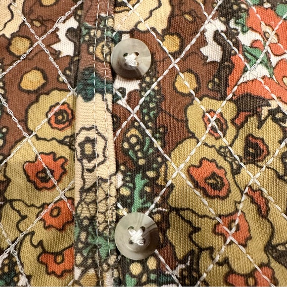 Kate Quinn Organic Quilted Button Front Jacket Size 18-24 Months - Picture 6 of 6